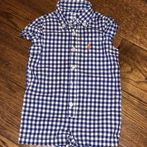 Ralph Lauren polo onesie